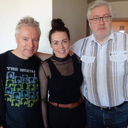 Rakel-&-writing-partner-Hallgrimur-Bergsson- Rakel-&-writing-partner-Hallgrimur-Bergsson-