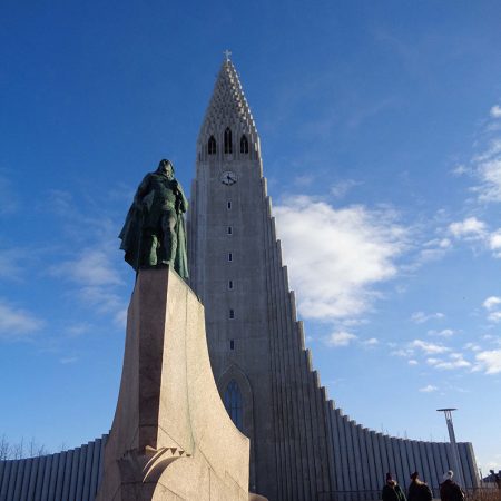 The-iconic-Hallgrimskirkja-Church-in-Reykjavik The-iconic-Hallgrimskirkja-Church-in-Reykjavik